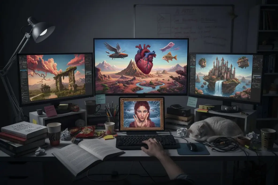 Непонимание принципов работы нейросетей для генерации изображений