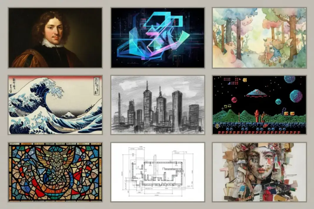 Как выбрать стиль в нейросети для создания картинок