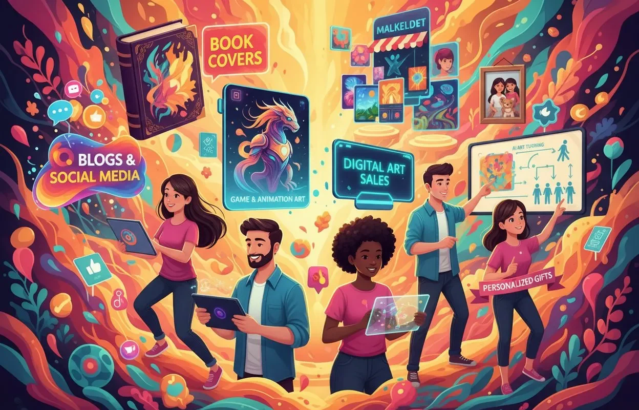 Как заработать на нейросетях для создания картинок